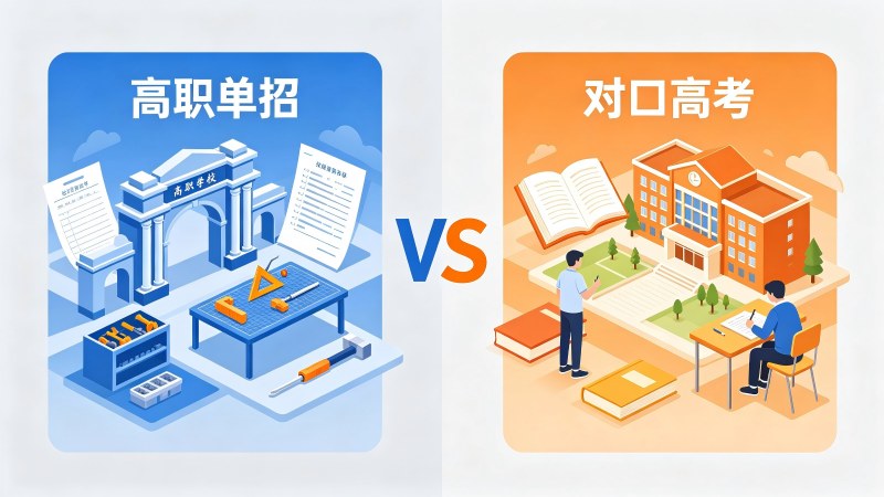 2027湖南中职生单招和高考怎么选择更利于升学？