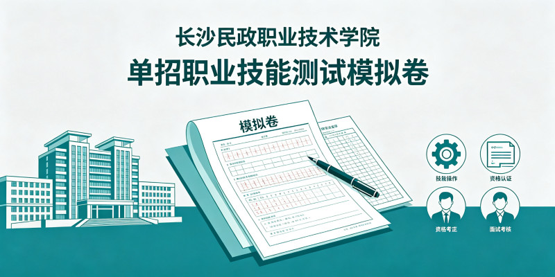 长沙民政职院单招技能测试模拟卷